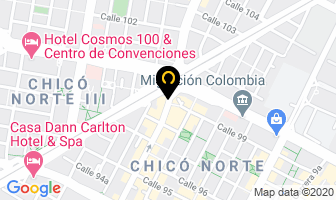 Mapa de Recuperar E.u en Bogotá D.C