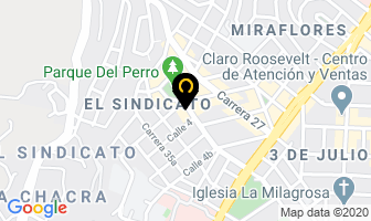 Mapa de Red Alta Peluqueria en Cali