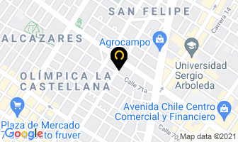 Mapa de Red Comunicaciones Stefania en Bogotá D.C