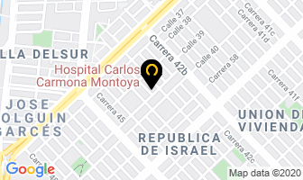 Mapa de Red De Salud Del Suroriente E.s.e. en Cali