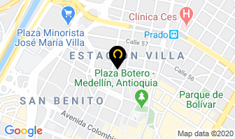 Mapa de Red Editorial en Medellín