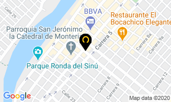 Mapa de Red Inmobiliaria I.e.j. en Montería
