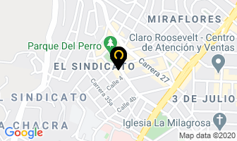 Mapa de Red Peluqueria en Cali