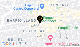 Mapa de Red Salón Boutique en Cúcuta