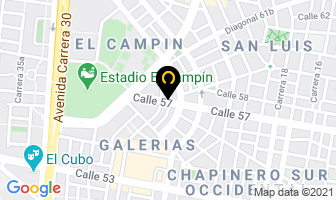 Mapa de Red Salud E.p.s. en Bogotá D.C