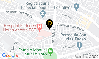 Mapa de Red Salud E.p.s. en Ibagué