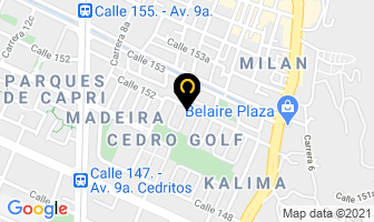 Mapa de Redactores Profesionales en Bogotá D.C