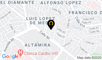 Mapa de Redecillas Poly en Medellín