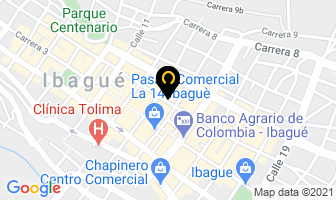 Mapa de Redecomputo en Ibagué