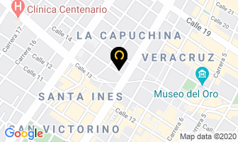 Mapa de Redes Eléctricas Del Centro en Bogotá D.C