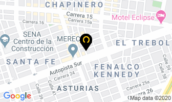 Mapa de Reencauches Reencafé en Cali