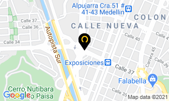 Mapa de Reflejos Y Algo Mas en Medellín