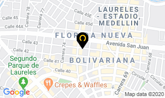 Mapa de Reformas De Muebles Dj en Medellín