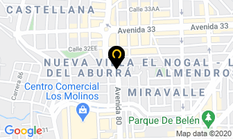 Mapa de Reformuebles en Medellín