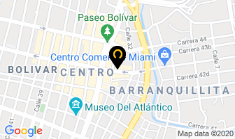 Mapa de Refresquería El Monzón en Barranquilla