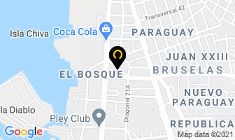 Mapa de Refriaire Integral Ltda. en Cartagena