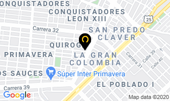 Mapa de Refricobo en Cali