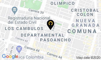 Mapa de Refridelgado en Cali