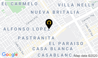 Mapa de Refrigas en Bogotá D.C