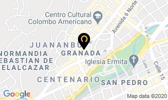 Mapa de Refrigeración Adonai en Cali
