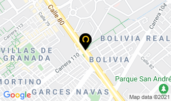Mapa de Refrigeración Polo Sur en Bogotá D.C