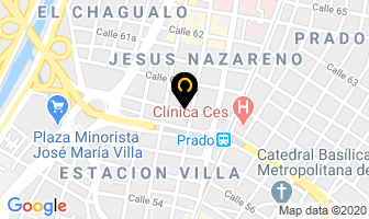 Mapa de Refrigeraciones Cossios en Medellín