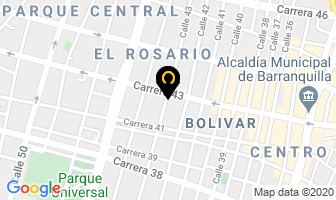 Mapa de Refrilitoral en Barranquilla
