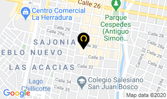 Mapa de Refrimaster Jm Sas en Tulua