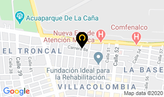 Mapa de Refrimet en Cali