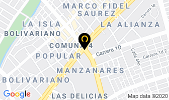 Mapa de Refrinorte Barranquilla en Barranquilla