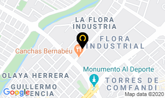 Mapa de Refrinorte Ltda Aire Acondicionado en Cali