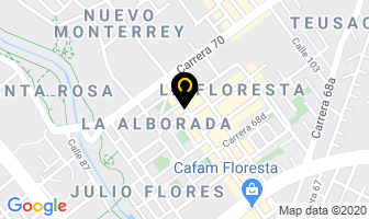 Mapa de Refrios en Bogotá D.C