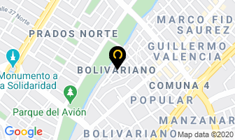 Mapa de Refripartes en Cali