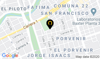 Mapa de Refriservicios Ltda. en Cali