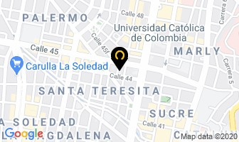 Mapa de Refritec Internacional S.a en Bogotá D.C