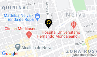 Mapa de Refriwars en Neiva