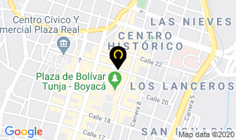 Mapa de Regalos Y Regalos en Tunja