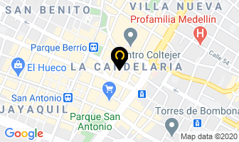 Mapa de Regifax en Medellín