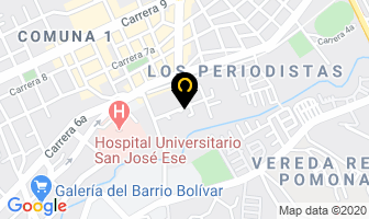 Mapa de Rehabilitar E.u. en Popayán