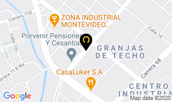 Mapa de Reinduflex S.a. en Bogotá D.C