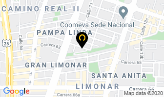 Mapa de Reingeniar Ltda. en Cali