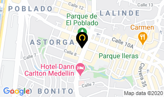 Mapa de Reintex Ltda. en Medellín