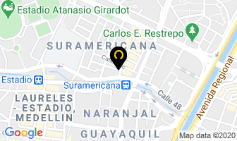 Mapa de Reja Blanca en Medellín