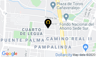 Mapa de Rejiclóset en Cali