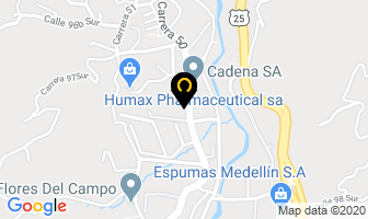 Mapa de Rejiplas S.a. en La Estrella