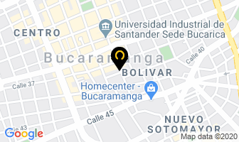Mapa de Relieves J.c. en Bucaramanga