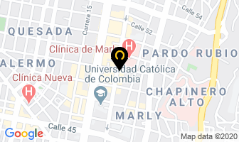 Mapa de Relieves Rey De Reyes en Bogotá D.C