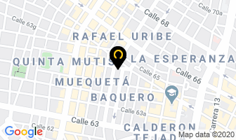 Mapa de Relojes Con Publicidad en Bogotá D.C