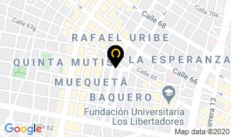 Mapa de Relojes Publicitarios en Bogotá D.C