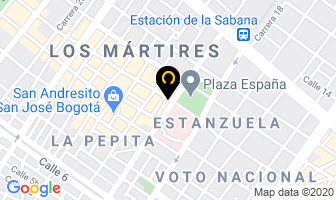 Mapa de Remate Chino en Bogotá D.C